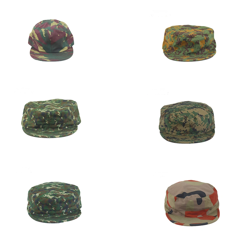 Low Price Colourful Multi-Panel Hat Cap Army′ S Style Caps Military Style