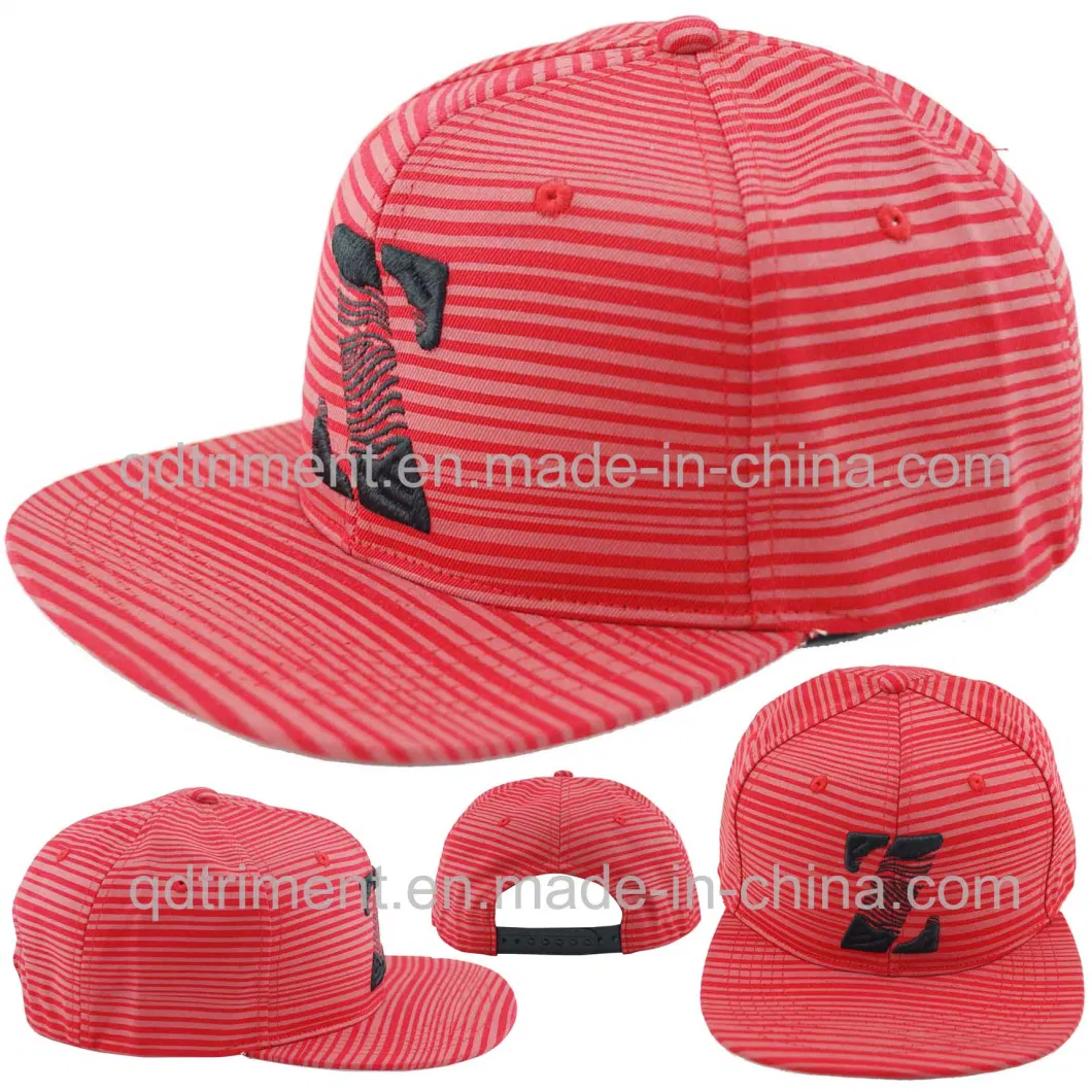 Flat Bill New Blended Snapback Sport Baseball Cap (TMFL05199)