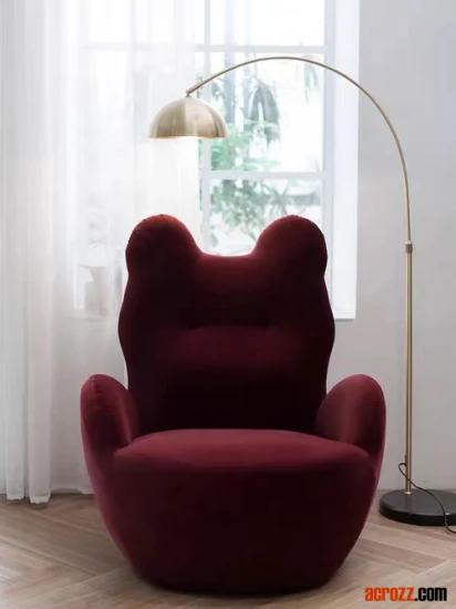 Nuevo diseño moderno, sillón de oso para bebé, sofá de Hotel, sala de estar, silla de felpa para niños