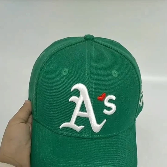 Gorra de camionero de béisbol australiana de 6 paneles con ala curvada de vaqueras de campo de alto perfil de alta calidad para niñas y mujeres