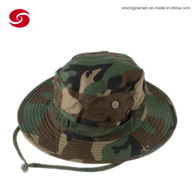 Gorras militares del sombrero del casquillo del soldado del ejército del camuflaje del bosque militar para los hombres