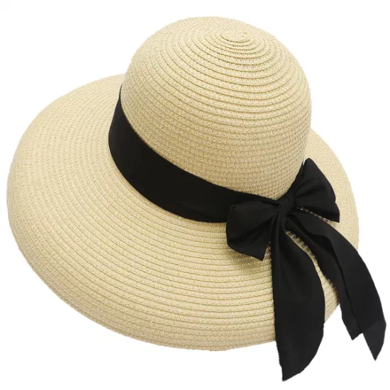 Primavera Verano Protección solar Sombrero de paja Sombrero Niños Vacaciones junto al mar Verano Visera para el sol Lámpara Sombra Olla Gorra Vacaciones Salida Gorra Sombrero de paja para mujer