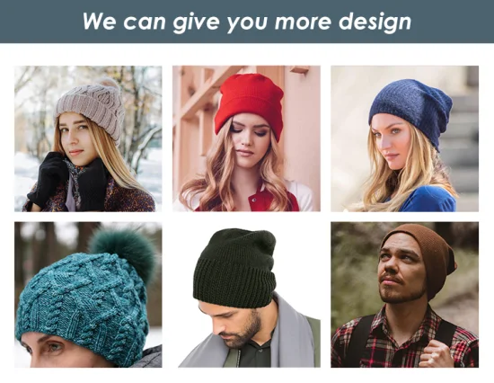 Gorros unisex hechos punto invierno de encargo del teñido anudado de la moda del casquillo del sombrero de la gorrita tejida