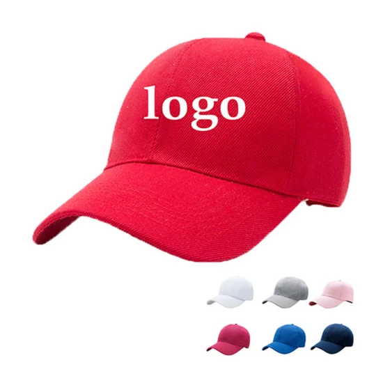 El algodón ajustable de la venta al por mayor del logotipo del bordado modificó los sombreros cabidos el panel de la gorra de béisbol para requisitos particulares 6