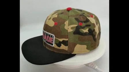 Gorra de camuflaje con sombrero militar de promoción 100% algodón